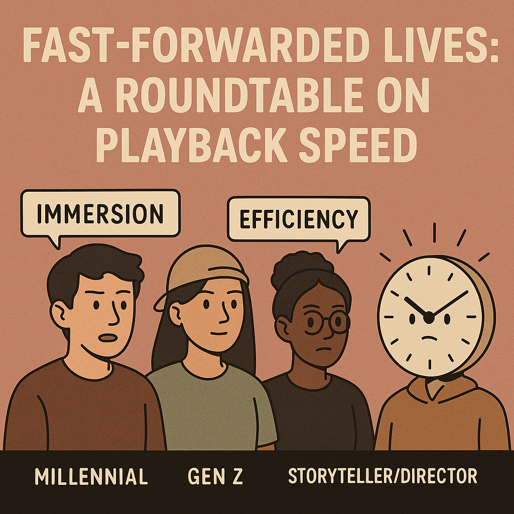 Fast-Forwarded Lives: A Roundtable on Playback Speed